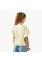 Crew Neck Short Ruffle Sleeves T-shirt with Cat Graphic Print - 3
