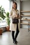 Women's Ergonomic Shoulder Crossbody Bag with Strap and Front Zipper Compartment - 2