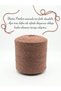 1 kg Cotton Hand Knitting Yarn Runner Yarn - Amigurumi Cotton Yarn Punch Yarn Motif Tan Color - 3