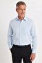 Men's Long Sleeve Sweat-Absorbent Breathable Texture Four Seasons Shirt