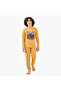 Pack of 3 Cotton Crew Neck Long Sleeves Pyjama Set with Fun Print - 2