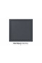 45X45 Anthracite Gray Aluminum Access Cover Push-Open