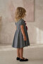 Bow and Rose Embroidered Baby Dress - 4