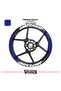 Rks srk125r wide rim cover sticker label model 16-piece set sticker high quality