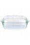 Vas de copt termorezistent cu capac de sticlă Solid 3+1.5 L - 7