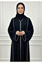 The Gold-Trimmed Sovereign Abaya-892 - 3