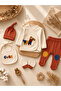 Babynova Cotton 5-Piece Baby Gift Set - Horse Embroidered Double-Breasted Bodysuit Set - 4