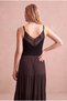 Maternity Black Viscose V-Neck Sleeveless Blouse with Lace Detail on Neck and Back Nicole - 4