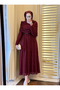 Lace Dress with Cape - 2