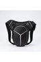 Unisex Shell-Protective Waterproof Biker Leg Cross Shoulder Waist Bag - 7
