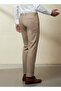 Regular Fit Dobby Flexi Waist Formal Trousers - 3