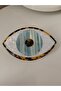 Luxury Bone Clasp Buckle with Evil Eye Figure - 3