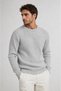 Men's 3-Piece Premium Ribbed Knitwear Sweater Set Crew Neck Slim Fit Winter Basic - 4