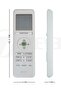 VE-203 Air Conditioner AC Remote Compatible for AR-RHA2E AR-RAH1U AR-RAH1E O General - 2