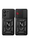Xiaomi Poco C65 Case Sliding Camera Protector Magnetic Stand Tank Protection Senk - 5