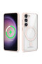 Galaxy S23 Plus Case Edges Slim Back Magsafe Camera Raised Silicone Omsy - 4