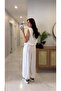 Selay Ecru Hooded Vest and Pants Set - 4