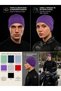 Helmet Cap Balaclava Summer Helmet Mask Helmet Beanie Biker Buff Mask Biker Mask Purple Color