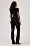 725 High Waist Bootcut Women's Black Jeans - 3