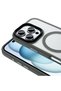 iPhone 16 Pro Case Magsafe Supported Camera Raised Matte Anti-Fingerprint Silicone Brsa - 5