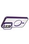 Galaxy A55 Case with Camera Stand, Magsafe Supported, Transparent Back, Silicone Senk - 5