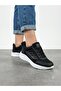 Women's Black Sneaker Ultra Light Orthopedic Sole Walking Shoes - 2