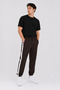 Men's Striped Elasticated Cuffs Sweatpants - 2