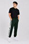Men's Striped Elastic Waist Trackpants - 2