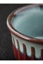 Round Soufflé Bowl 8.7 cm Reactive Red & Cream Set of 4 |   Porcelain Oven Dish - 2
