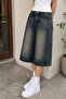 Unisex Striped Denim Capri - 3