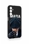 Samsung A14 Compatible Mafia Patterned Silicone Case - 3