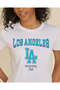 Senior Girls White Printed T-Shirt - 4
