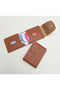 Unisex New Design Minimalist Model Folding Wallet with Coin Compartment and Credit Card Holder