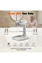 Baby Bath Support Stool | Anti-Slip Shower Stand for Toddlers & Infants 6-36 Months (Grey) - 4