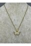 26Kly07 - Steel Butterfly Necklace