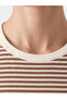 Lcw Everyday Crew Neck Striped Women's T-Shirt - 3