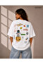 Unisex Oversize Galaxy Printed Premium T-Shirt 100% Cotton Crew Neck T-Shirt