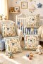 Cute Duck Family Patterned 4-Piece Children's and Baby Pillowcase Set - 2