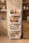 4-Tier Toy Storage Rack Bathroom Organizer Kitchen Shelf Basket Crisper - 3