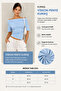 Women's Boat Neck Draped Front Asymmetrical Cut Drawstring Detailed Comfortable Fit Stretchy Fabric Blouse - 6
