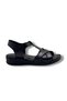 Caprito Sd011-26 Skin Cross Strap Anatomical Padded Sole Women's Sandals - 2