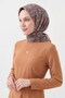 Soft Scarf Brown 90X90 - 3