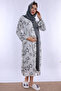 Adjustable Waist Elastic with Hijab and Breastfeeding Feature Maternity Set Effortt - Smoked - 8