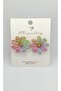 Aurora Pastel Wicker Flower Earrings