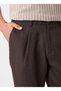 Brown Men's Slim Fit Trousers B35S31034 - 6