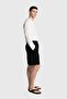 Linen Shorts with Waist Cord - 2