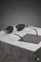 Shadow |   Cat Eye Sloved Lens Sunglasses Modern Luxury Designed Glasses New Model Unisex - 2