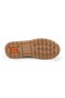 Women's Genuine Leather Anaconda Patterned Beige Cream Comfort Sneaker - 4