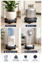 Wheeled Flower Pot Base 35.5cm Bottle Tube Base Gray Dh145 - 5