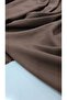 Fabric Brown Viscose Trousers Shirt Tunic Dress - 2